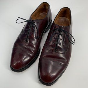 Johnston & Murphy Limited Cap Toe Oxford 8.5 E/C